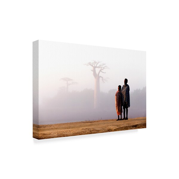 Gina Buliga 'Our Way To Madagascar' Canvas Art,12x19